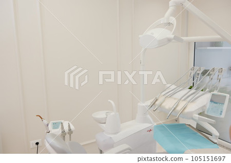 Stomatological instrument in the dentists clinic. Stomatological instrument in the dentists clinic. 105151697