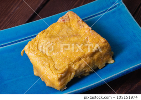 Tamagoyaki, a staple of Japanese breakfast. home cooking. Tamagoyaki, a staple of Japanese breakfast. home cooking. 105151974