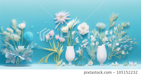 淡色花朵簡單背景風景 淡色花朵簡單背景風景 105152232