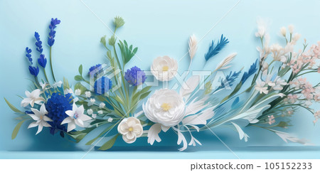 淡色花朵簡單背景風景 淡色花朵簡單背景風景 105152233