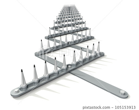 Spike strip 105153913