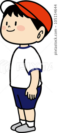 一個姿勢良好的男孩1 105154644