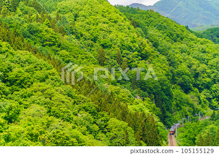 信濃鐵道和新綠 信濃鐵道和新綠 105155129