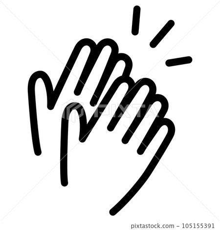 掌聲圖標 掌聲圖標 105155391