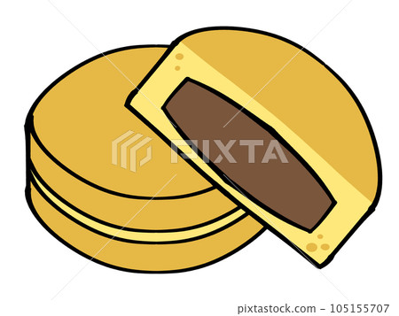 Illustration material of simple large-sized grill Illustration material of simple large-sized grill 105155707