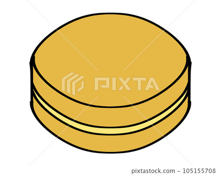 Illustration material of simple large-sized grill Illustration material of simple large-sized grill 105155708