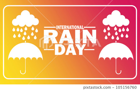 International Rain Day 105156760