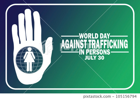 World Day Against Trafficking In Persons Vector Template Design Illustration World Day Against Trafficking In Persons Vector Template Design Illustration 105156794