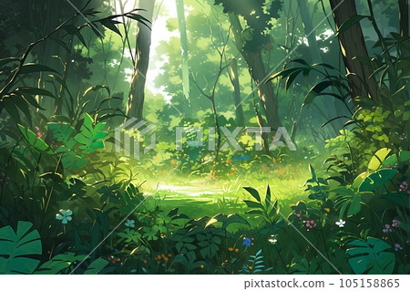 Delicate and artistic natural background illustration 105158865