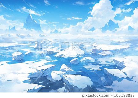 Delicate and artistic natural background illustration Delicate and artistic natural background illustration 105158882