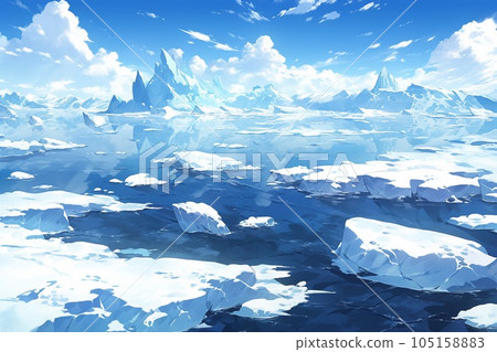 Delicate and artistic natural background illustration Delicate and artistic natural background illustration 105158883