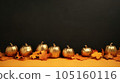 halloween with pumpkin background, background with pumpkin, halloween with copy space background 105160116
