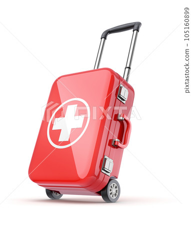 First aid kit for travel 105160899