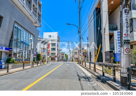 Urban scenery of Setagaya Ward, Tokyo Okusawa Station 105163060