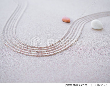 Nature Calm Spa Abstract Background Concept,Texture Pattern Design Pebble Zen Garden,White Sand Beach with Wave Line Circle Japan,Japanese Stone Mandala Meditation,Relax Buddhism,Natural Wellness. Nature Calm Spa Abstract Background Concept,Texture Pattern Design Pebble Zen Garden,White Sand Beach with Wave Line Circle Japan,Japanese Stone Mandala Meditation,Relax Buddhism,Natural Wellness. 105163523