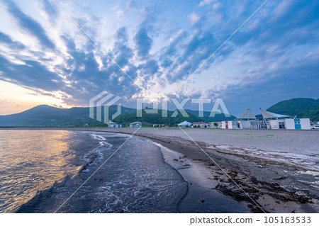 Toyoura Seaside Park at sunset Toyoura Seaside Park at sunset 105163533
