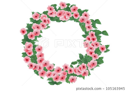 Thunbergia flower card 8 105163945