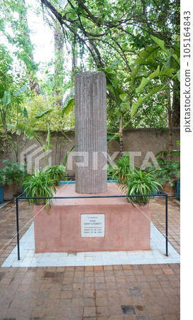 Monument in Majorelle Garden [Morocco Marrakech] 105164843