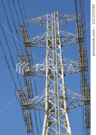 Transmission tower (Ichikawa City, Chiba Prefecture) Transmission tower (Ichikawa City, Chiba Prefecture) 105165588