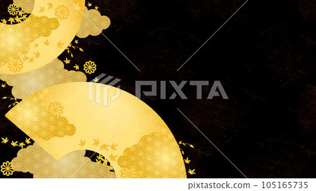 Wafu background material 2023-Aki 6-3 Wafu background material 2023-Aki 6-3 105165735