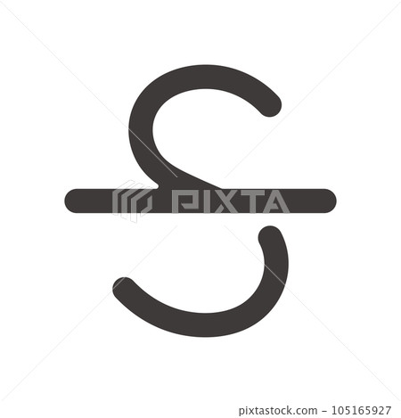 Simple and easy-to-use font strikethrough icon ideal for product design, app development and programming 105165927