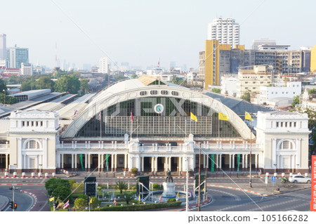 Station building of Bangkok Central Station (commonly known as Hua Lamphong Station), Kingdom of Thailand 105166282