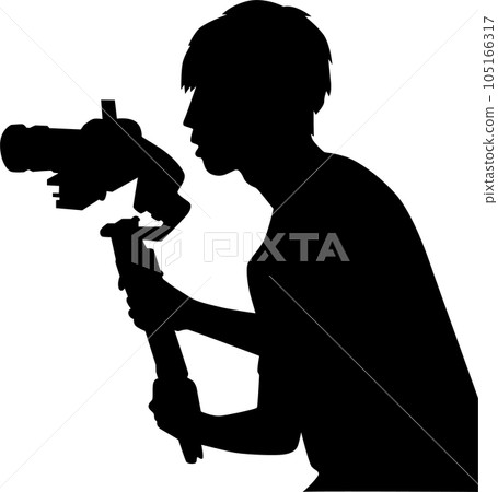 stabilizer shooting silhouette stabilizer shooting silhouette 105166317