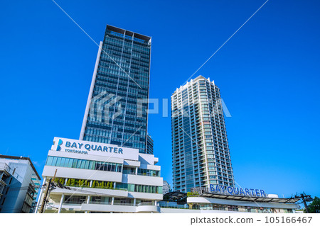 日本橫濱城市景觀,俯瞰橫濱灣區等。 日本橫濱城市景觀,俯瞰橫濱灣區等。 105166467