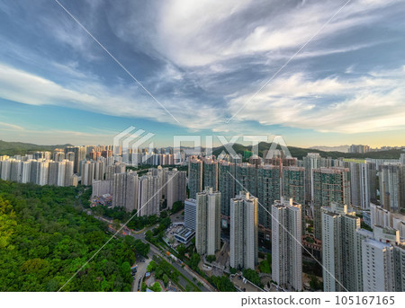 a cityscape of New town of Tseung Kwan O, July 20 2023 a cityscape of New town of Tseung Kwan O, July 20 2023 105167165