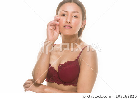 Self-expression Sclerosis unaltered dermatitis skincare. Latin woman lingerie body inclusivity Self-expression Sclerosis unaltered dermatitis skincare. Latin woman lingerie body inclusivity 105168829