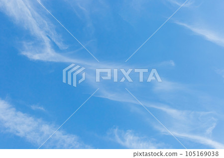 Cirrus Cumulus White Clouds Blue Sky Background Nature Wind Weather Atmosphere Air Cirrus Cumulus White Clouds Blue Sky Background Nature Wind Weather Atmosphere Air 105169038