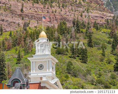 Sunny view of Ouray Walsh Library Sunny view of Ouray Walsh Library 105171113