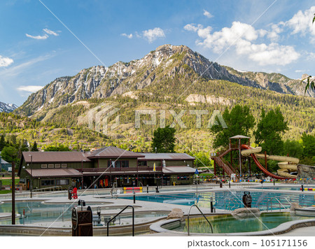 Sunny view of Ouray Hot Springs Pool and Fitness Center of Ouray Sunny view of Ouray Hot Springs Pool and Fitness Center of Ouray 105171156