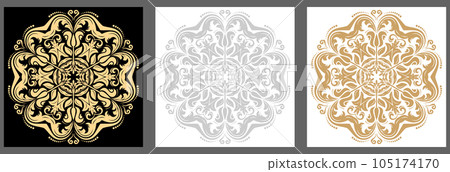 Set of Classic Orient Vector Patterns Set of Classic Orient Vector Patterns 105174170