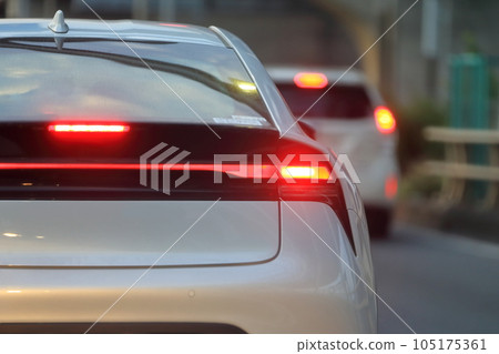 Car tail lights Car tail lights 105175361