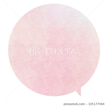 Speech bubble with watercolor gradient pattern Speech bubble with watercolor gradient pattern 105177484