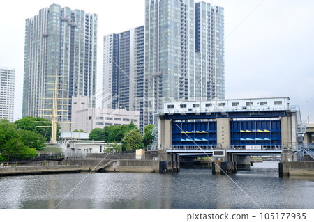 天王洲水門(東京都天王洲島) 天王洲水門(東京都天王洲島) 105177935
