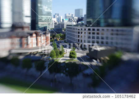 東京站丸之內口的風景 東京站丸之內口的風景 105178462