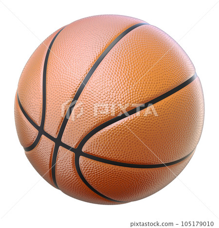 Basketball isolated on a white background Basketball isolated on a white background 105179010