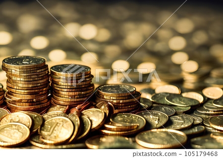 the coins, Business finance and investment concept the coins, Business finance and investment concept 105179468
