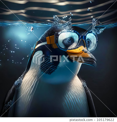 Wise animal with glasses. Portrait of a chimanze with glasses on a dark background Wise animal with glasses. Portrait of a chimanze with glasses on a dark background 105179622