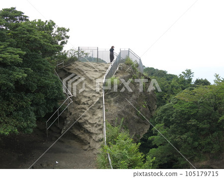 千葉縣野古切山日本寺的地獄野佐木（從山頂展望台拍攝） 105179715