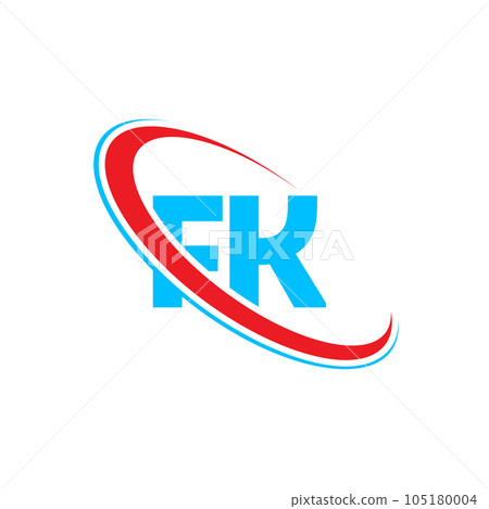 Fk Logo Stock Vector (Royalty Free) 605889332 | Shutterstock