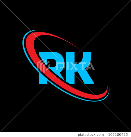 Luxury Rk Kr K R Letter Logo Template With Elegant And Unique Monogram Logo  For Business Card Business Brand Company Stock Illustration - Download  Image Now - iStock