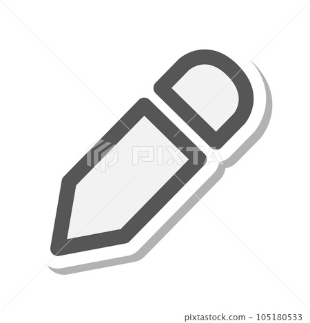 Sticker style mini mini icon pen 105180533