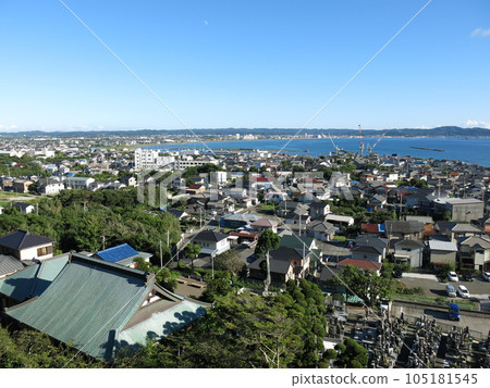 從大福寺觀音堂眺望(南側:立山灣、立山市中心、大福寺本堂等) 從大福寺觀音堂眺望(南側:立山灣、立山市中心、大福寺本堂等) 105181545
