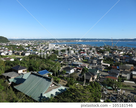 從大福寺觀音堂眺望(南側:立山灣、立山市中心、大福寺本堂等) 從大福寺觀音堂眺望(南側:立山灣、立山市中心、大福寺本堂等) 105181546