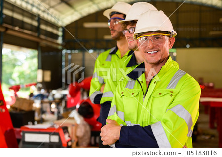 Professional engineer worker of manufacturing plant factory Professional engineer worker of manufacturing plant factory 105183016
