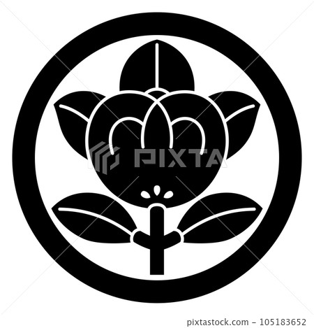 家族徽章（圓形立花徽章/井伊直虎） 105183652