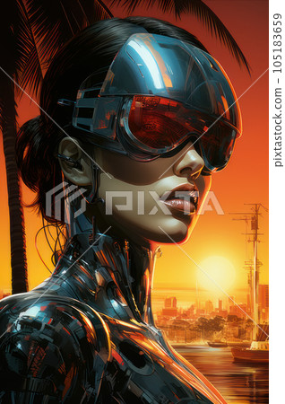 Cyberpunk of the future Cyberpunk of the future 105183659